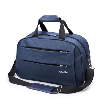 IMOK Mode Mannen Reistassen Weekend Grote Capaciteit Tas Organizer Unisex Bagage Reizen Handtassen T540: blue