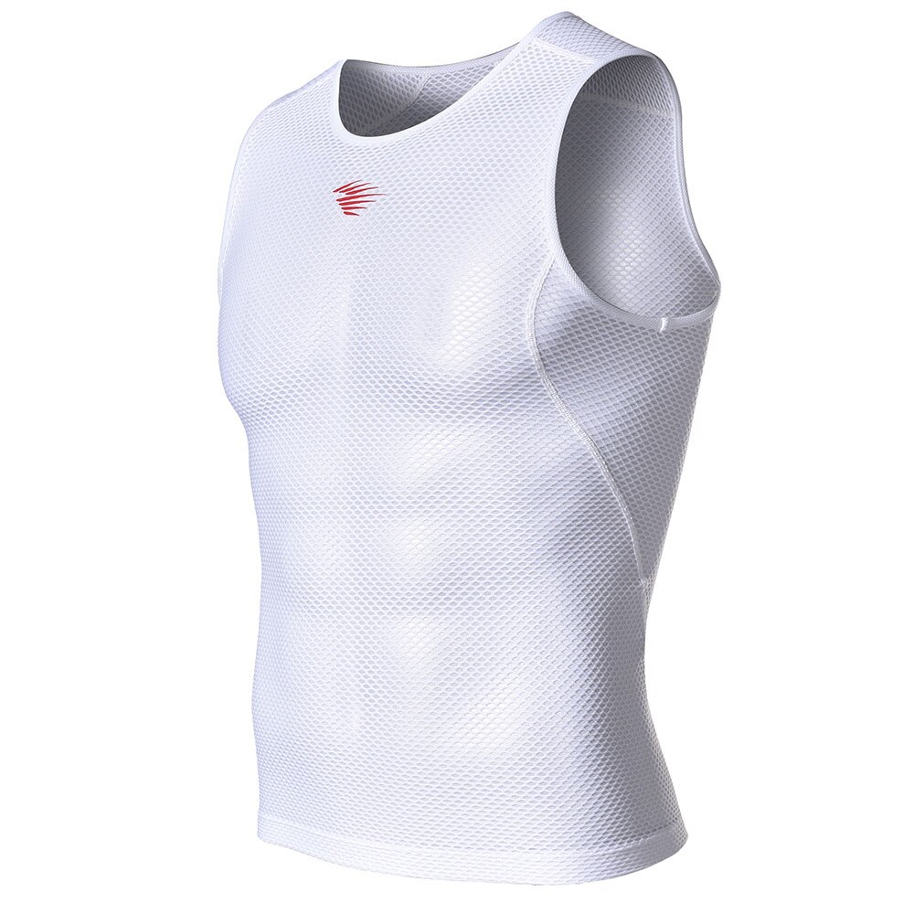 RION-Chaleco de ciclismo para hombre, camiseta sin mangas de malla transpirable de secado rápido, ropa interior de entrenamiento para gimnasio y Fitness
