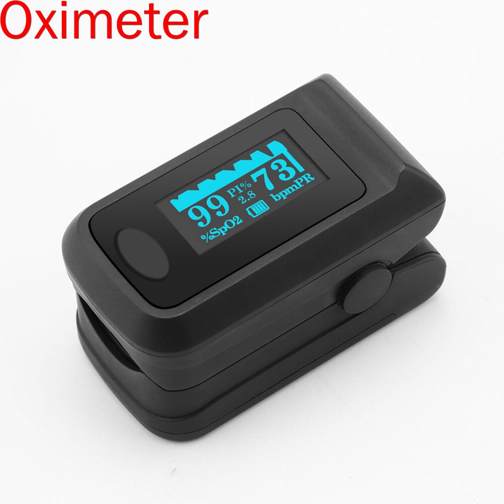 Portable Fingertip Pulse Oximeter Digital Finger Pulse Oxygen Saturation Monitor OLED Pulsioximetro SPO2 Blood Heart Rate Meter