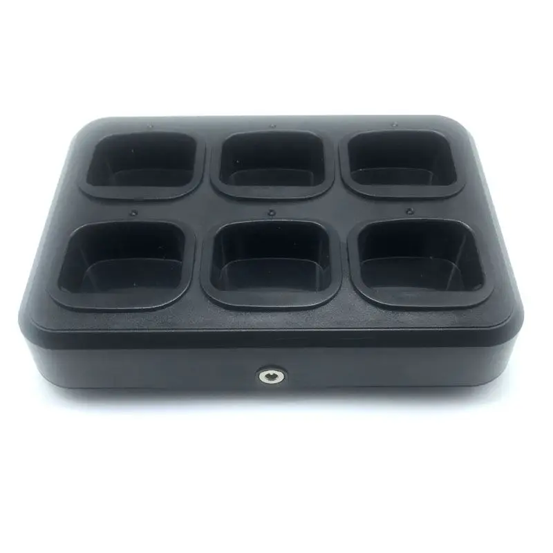 6-voudige Snellader - Voor Motorola GP3688/GP3188/EP450/PR400/CP Serie Radio's - NNTN4851A/NNTN4970 Batterij