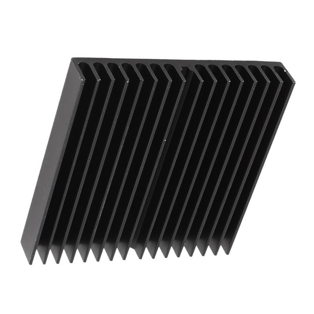 1 pcs Aluminium Radiator Koellichaam Heatsink 60mm x 60mm x 10mm Zwart