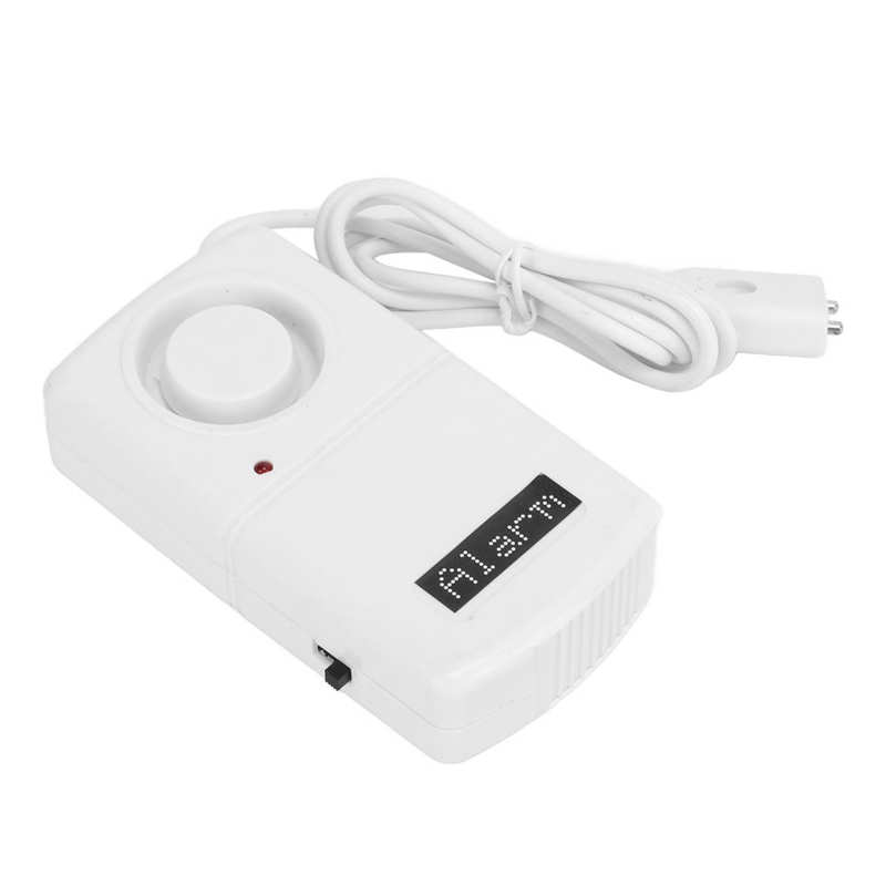 Overflow Alarm Water Leak Sensor Reliable 110dB for Home Kitchen Bathroom Basement