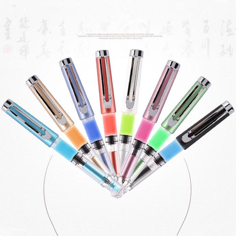 1pc Purple Calligraphy Pen Soft Hair Writing Brush Watercolor Fountain Pen Painting Drawing Tool School Office Supply Stationery