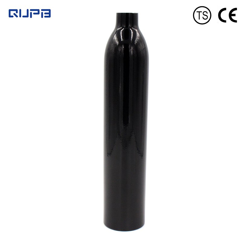 QUPB – bouteille d&#39;air haute pression, cylindre 200bar 3000psi HPA, noir avec régulateur 4500PSI, filetage M18 x 1.5, TKM050B