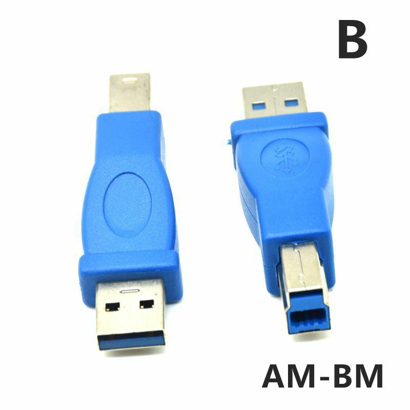 Usb 3.0 Type A Female Naar Usb Type B Male Converter Adapter Usb Print Kabel Conector Wisselaar: Rood