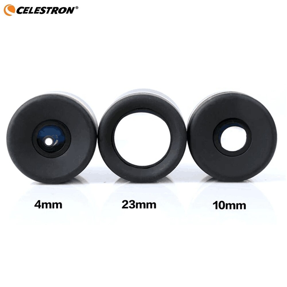 CELESTRON Aspheric Eyepiece Telescope HD Wide Angle 62 Degree Lens 4/10/23mm