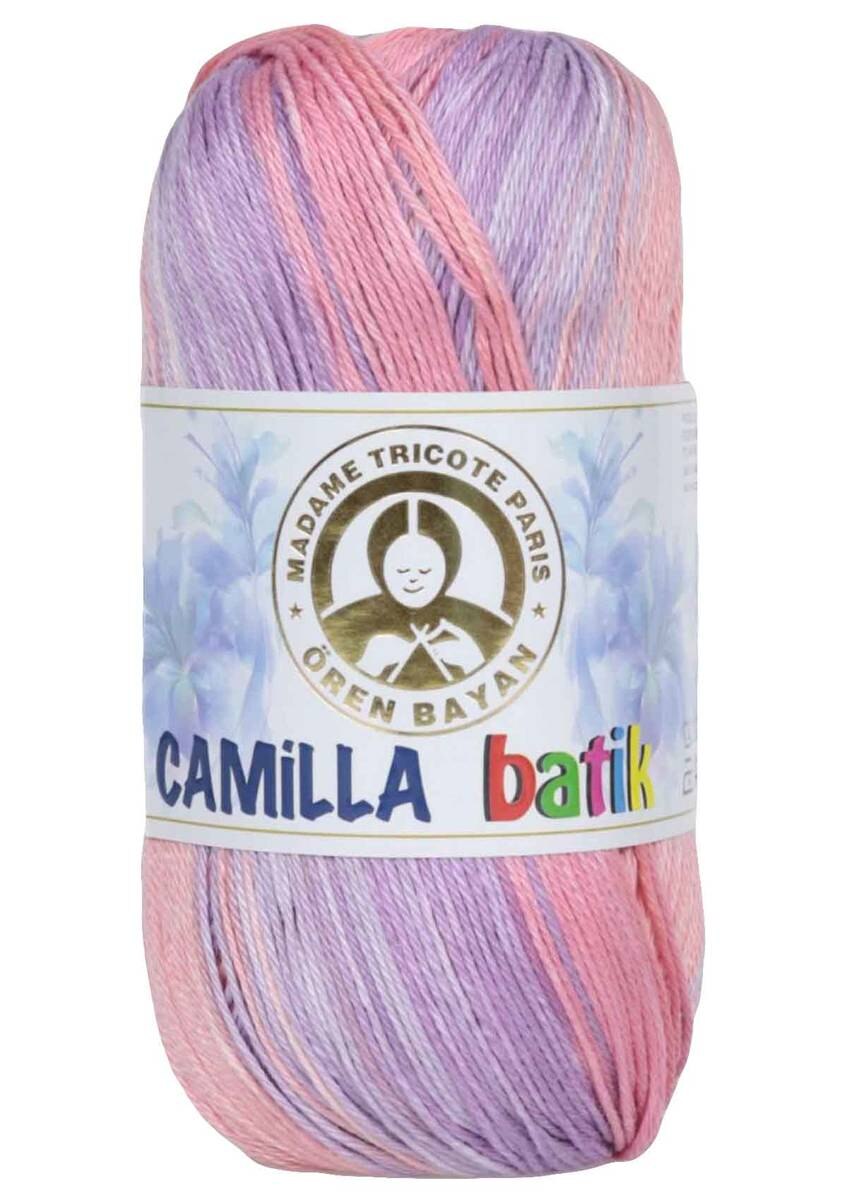1 Pack ( 5 Balls ) Madame Tricote ( Oren Bayan ) Camilla Batik Hand Knitting Yarn Paris %100 Mercerized Cotton Crochet Tool Kit: 108