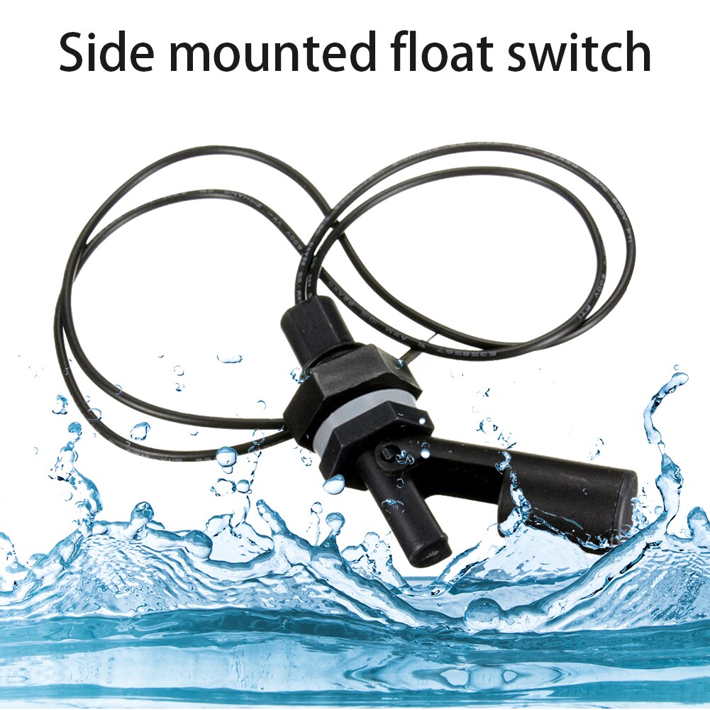 Horizontal Float Sensor Switch Side Mount Liquid Water Level Sensor Controller Automatic Water Pump Switch Aquarium Pool