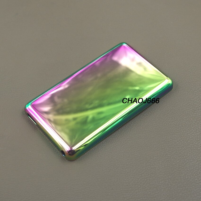 Blauw Paars Violet Multi-color Metal Terug Behuizing Case Voor Ipod 5th Video 30Gb 6th 7th Classic 80Gb 120Gb Dunne 160Gb