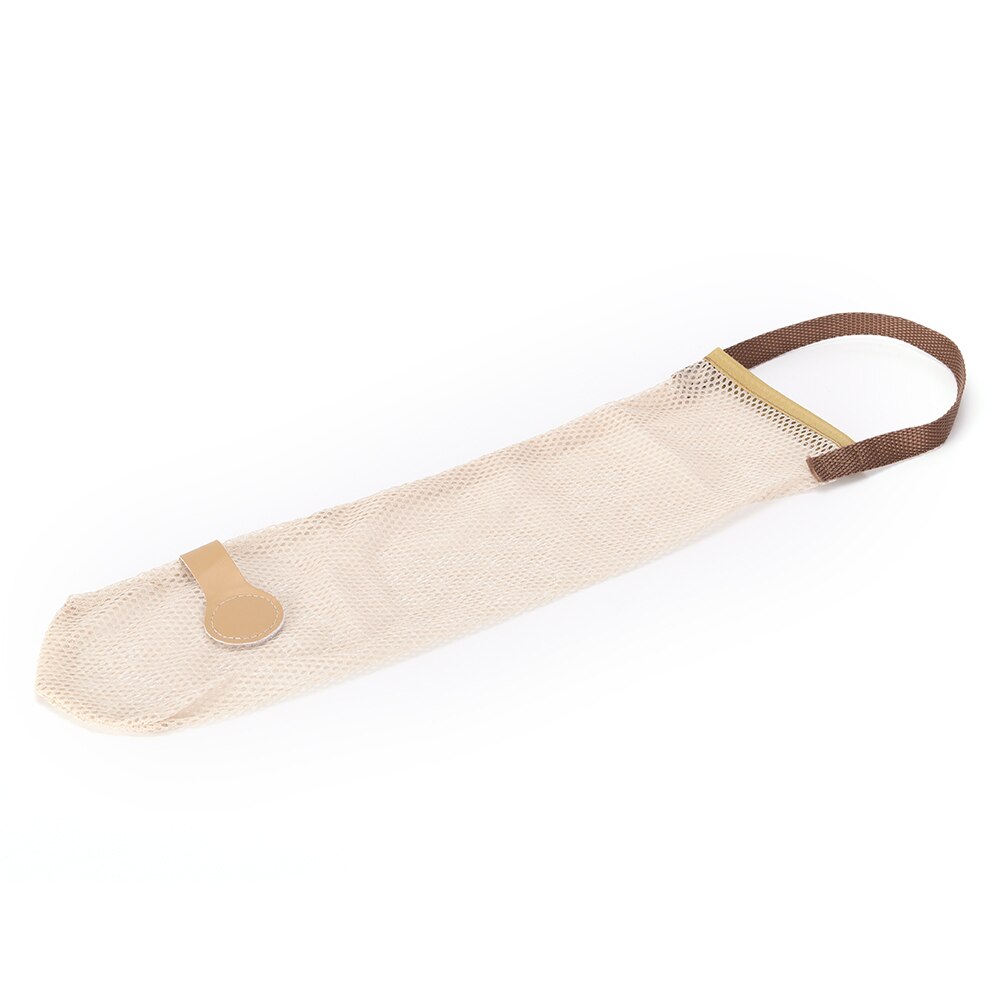 1pc groente holle ademende netzakken voor uien, aardappelen, keukenknoflook, gember, netzak voor het opbergen van groenten