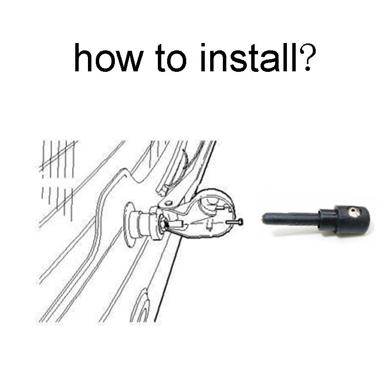 Erick 'S Ruitenwisser 1Pc Achter Ruitenwisser Washer Jet Nozzle Voor Mercedes-Benz A-klasse W169 A150 A160 A170 a180 A200 2004 -