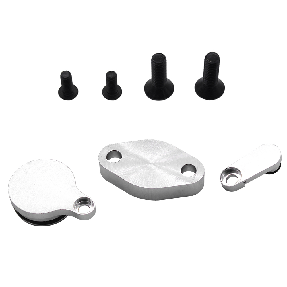 Newest LS EGR+EVAP Valve Block Off Plates Kit Purge Solenoid Plug Intake/Exhaust 5.3 6.0 LM7