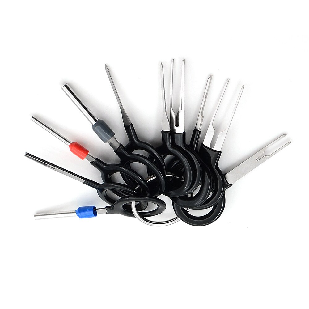 3/11 stücke Terminal Entfernung Werkzeug Auto Elektrische Verdrahtung crimpen Stecker Stift Auszieher Bausatz Terminal Reparatur Auto Demontage Werkzeug