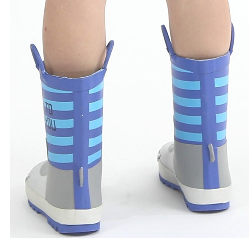 Mode kinderen Regen Laarzen Shark Patroon Regen Buizen 3D Driedimensionale Dier Vorm Waterdichte Schoenen Voor Jongens Meisjes