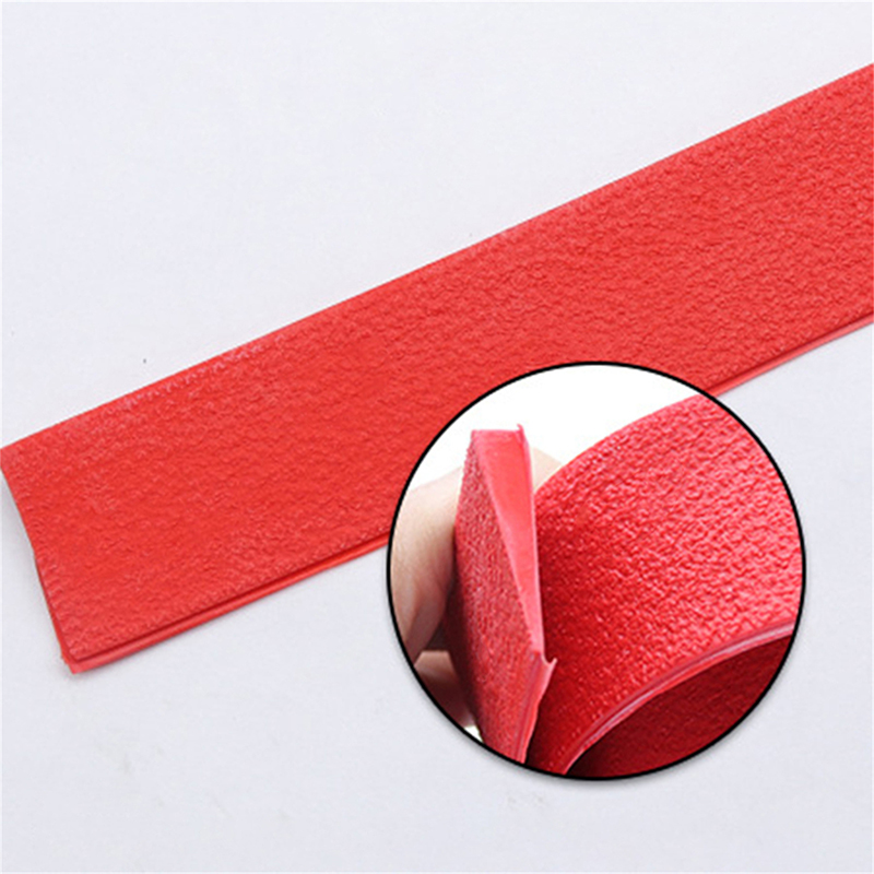 Parches de reparación de suela antideslizantes para zapatos de cuero, parche grueso de tacón alto, almohadilla de goma reemplazable, fácil de usar: Red