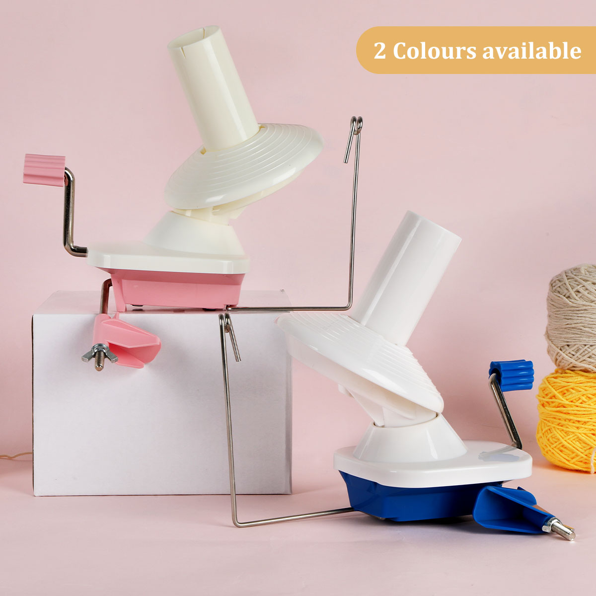 Ręczna nawijarka do przędzy, włókno wełniane, ręczna nawijarka do sznurka, przenośna do samodzielnego szycia i tworzenia akcesoriów