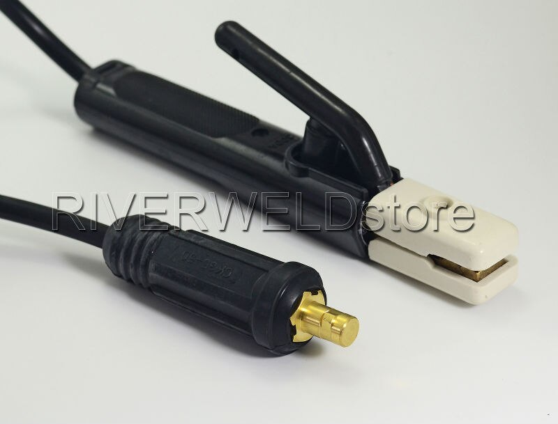 Electrode Holder 300A Arc Welding 35-50mm Lead Cable 3 Meter CK35-50