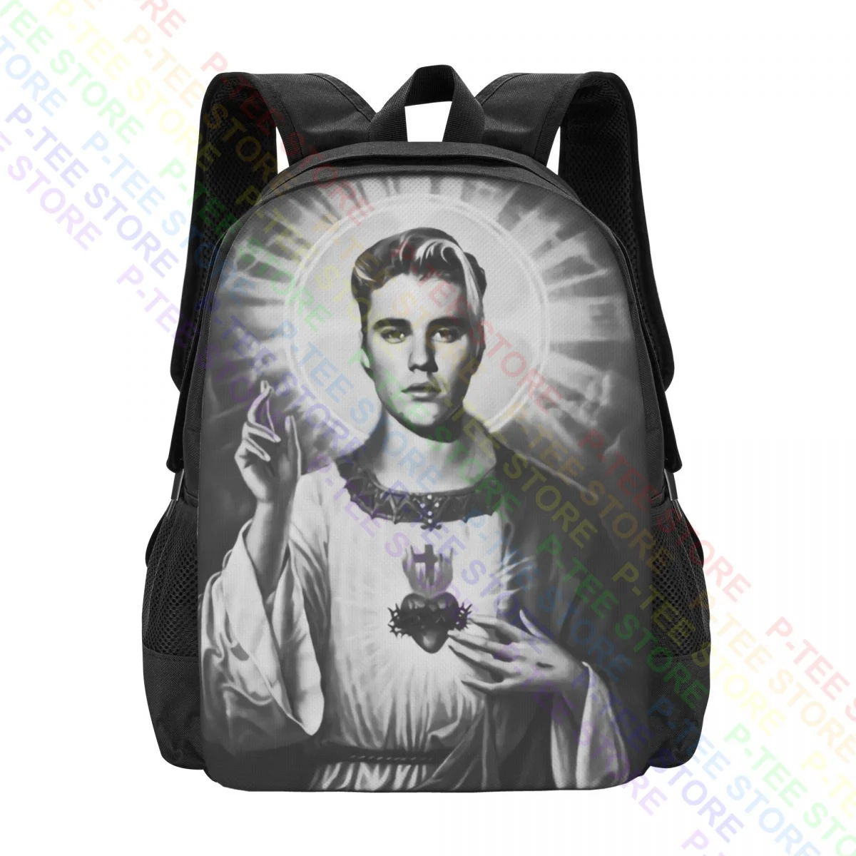 Justin Bieber The SaviourBackpack Bolsa de almacenamiento linda de gran capacidad