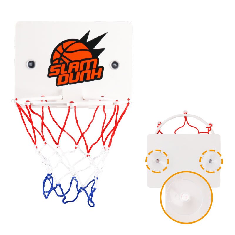 Mini scatola da basket Set giocattoli per bambini tabellone cerchio Netball Board per una facile sicurezza accessori per esercizi gioco al coperto per bambini