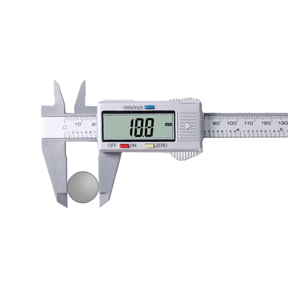 6Inch 150mm Plastic Fiber Electronic Digital Vernier Caliper Gauge Micrometer Measuring Tool Measuring Instrument Digital Ruler