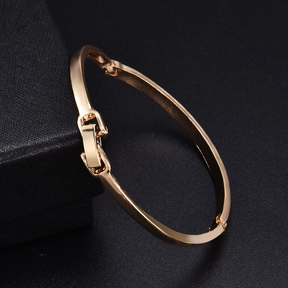 Gold Rvs Wit Rhinestone Crystal Armband Vrouwen Bruiloft Manchet Bangle Armband Sieraden