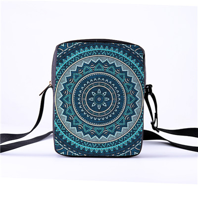CROWDALE DIY Vrouwen Messenger Bags Bohemian stijl Schoudertas Kinderen Crossbody Tas voor Meisje reistas 23cm x 17cm x 5cm: 8