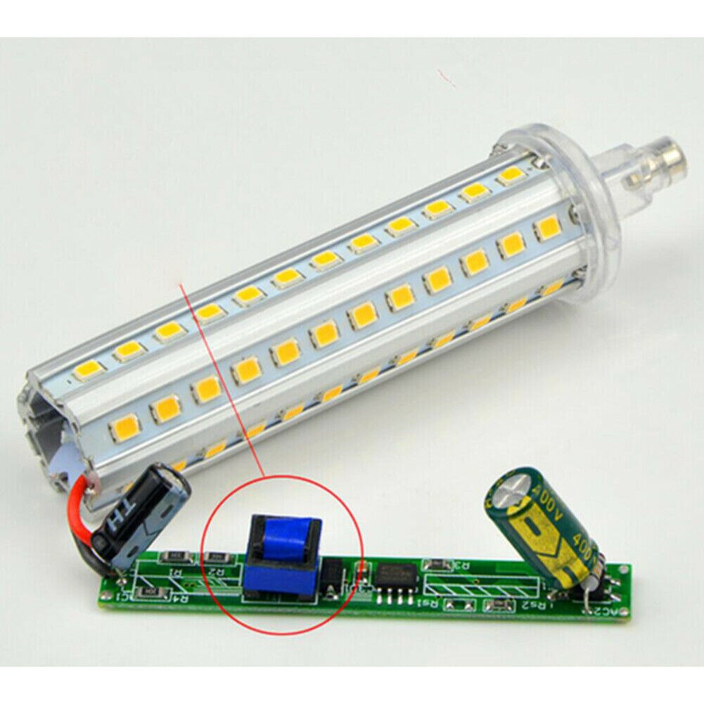 R7S bombilla LED para lámpara 5W 10W 2835 luz Led blanco cálido/blanco frío foco 360 grados AC85-265V Luz de enchufe Horizontal