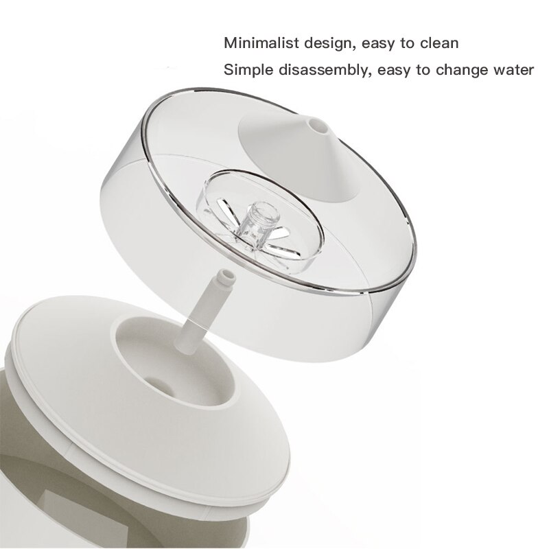 Snow Mountain Automatic Cat Water Bowl Fountain For Pets Dog Water Dispenser Large Drinking Bowl Cat Drink