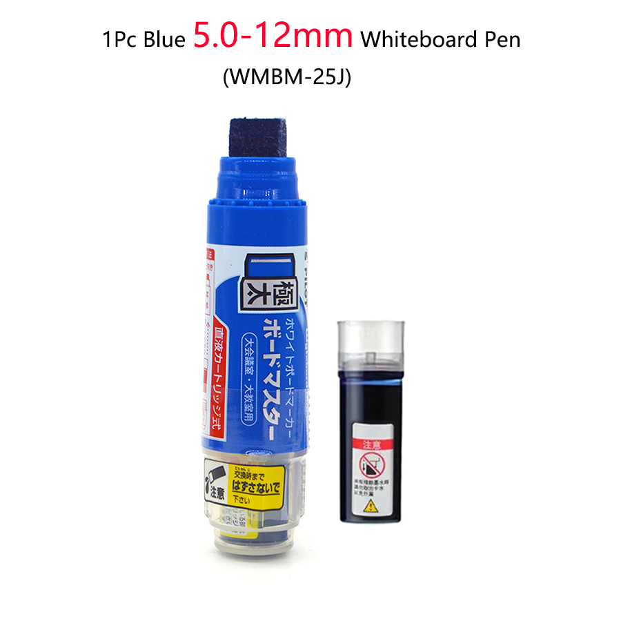 Marqueur de tableau blanc effaçable de couleur pilote, grande capacité, encre liquide rechargeable, marqueurs de tableau blanc, peinture scolaire, fournitures de bureau: Clair