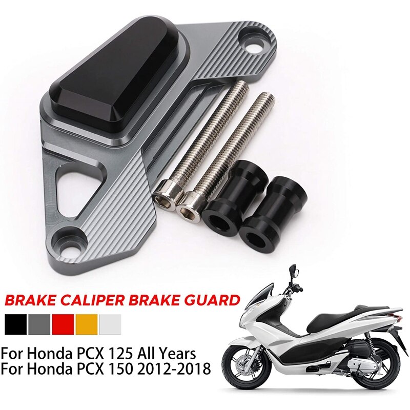 Pinza de disco delantero CNC para motocicleta, Protector de freno Brakecaliper, accesorios de cubierta para Honda PCX125 PCX150 2004