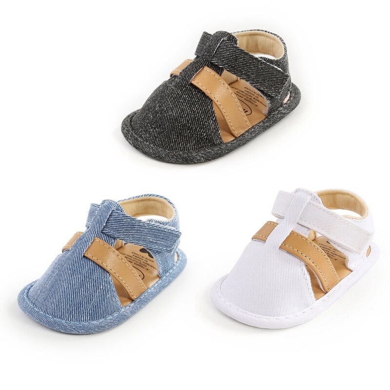 Jongens Meisjes Ademend Sandalias Anti-Slip Zomer Schoenen Sandalen Peuter Zachte Zolen Baby Schoenen 0-18M