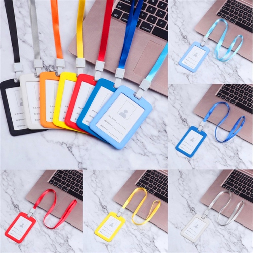 Lanyards korthylse kredittkort merket holder lanyards badge holder sykepleier navneskilt id merke holder id kort holder