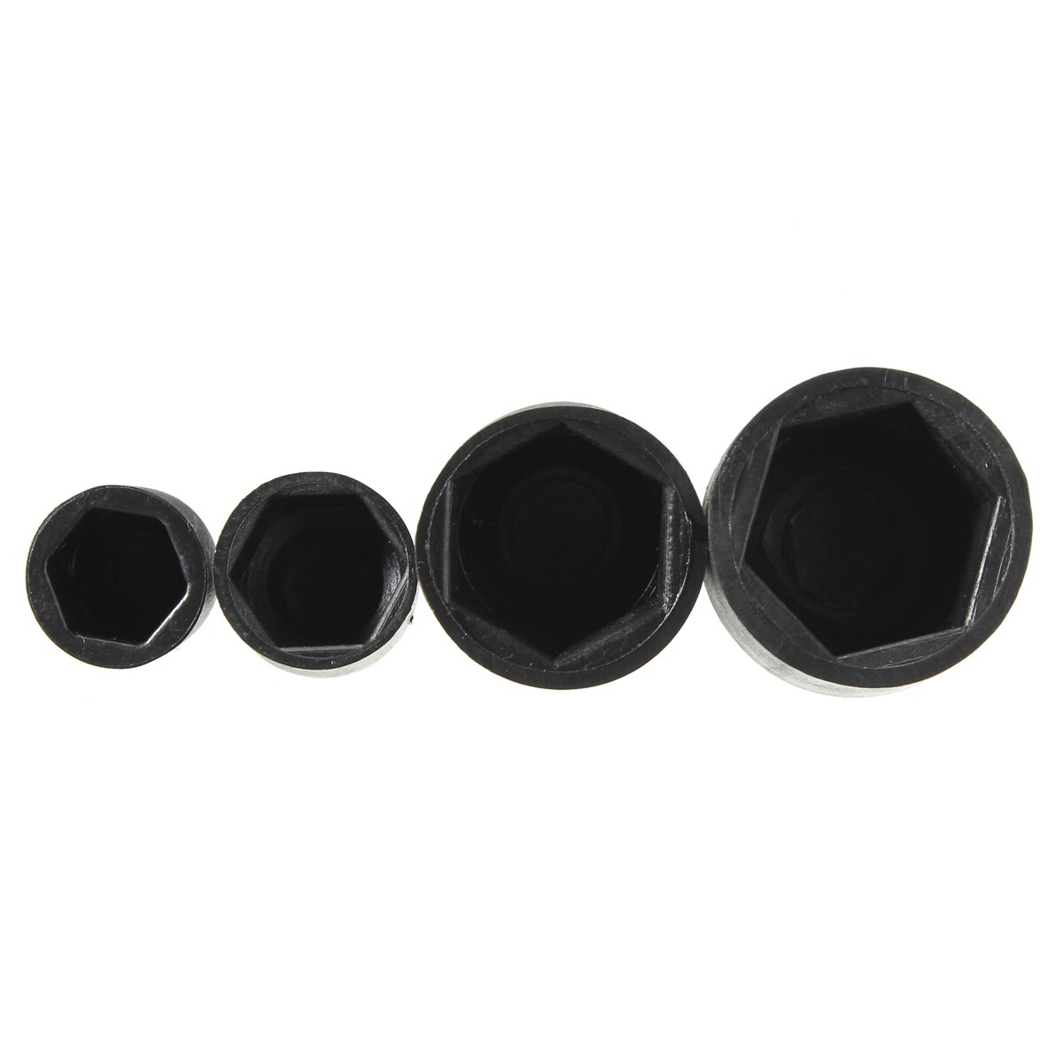 50pcs Dome M6 M8 M10 M12 Hex Screws Cap Bolt Nut Protection Caps Covers Protection Screw For Car Motorcycle Tools Maintenance