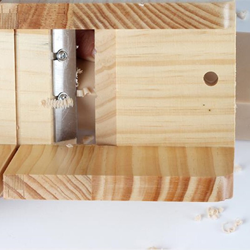 Fyr diy-sæbesæt loaf sæbeskærere rektangel toast skiver / producent rustfrit stål bølget blad 3 in 1 sæbefremstillingsartikler