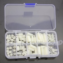 M3 Nylon Hex Spacers Moer Assortiment Kit Stand Off Plastic Accessoires Set