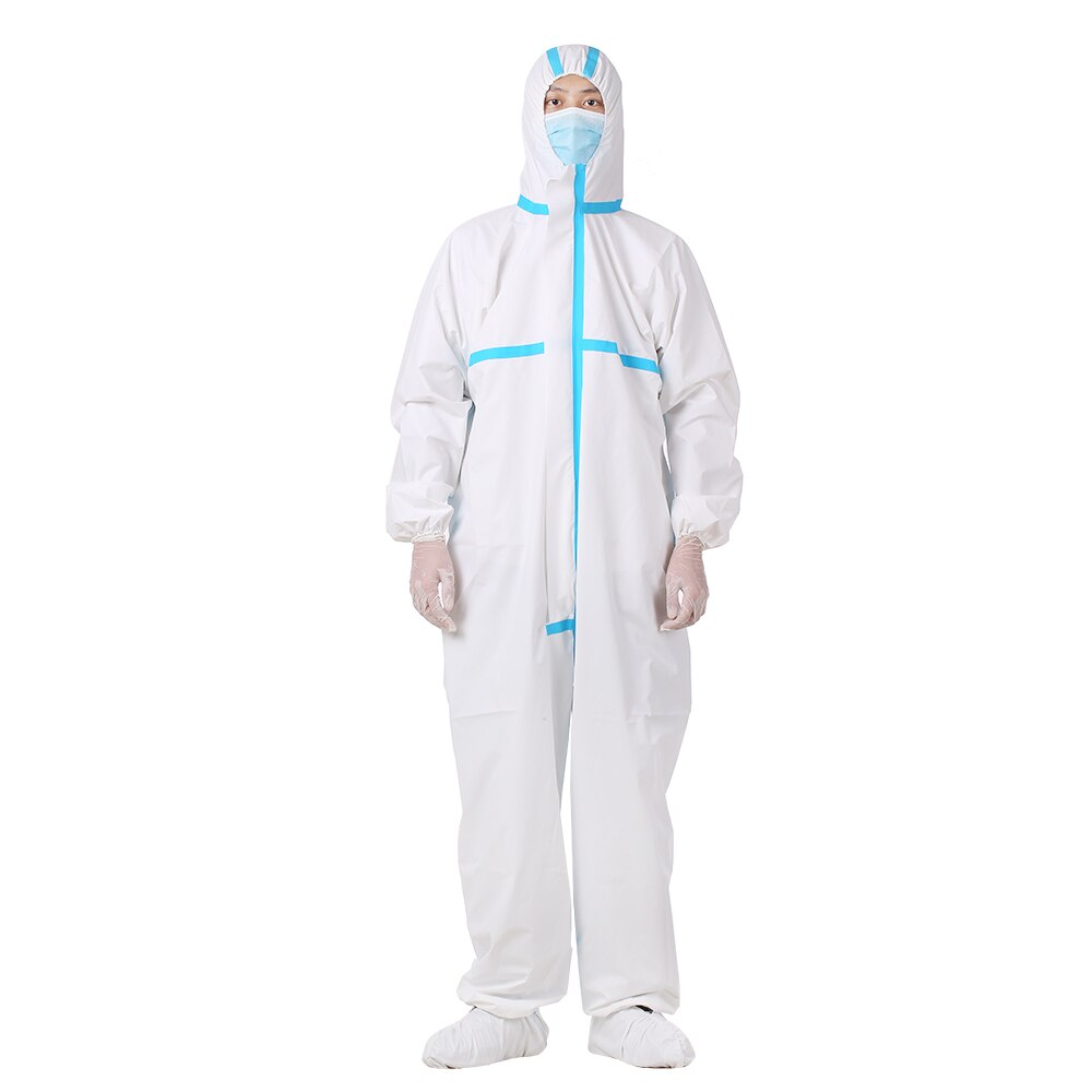 Protective Clothing Coverall Hazmat Suit Protection PPE Suit Protective Disposable Clothing Fact: Default Title