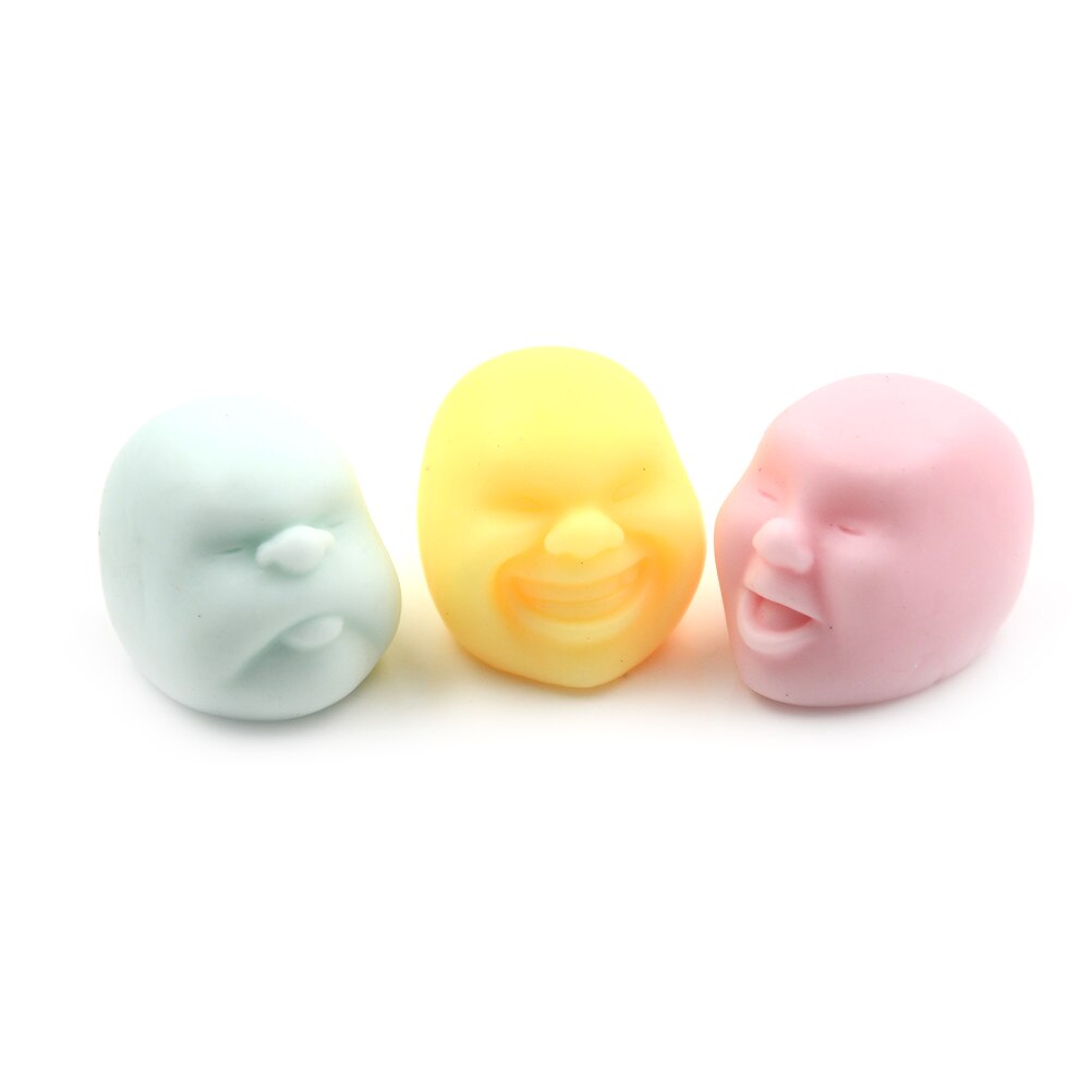 1PCS Novelty Speelgoed Ontspannen Pop Speelgoed Menselijke Emotie Gezicht Vent Anti-stress Bal Speelgoed Volwassen Stress Verlichten Bal speelgoed