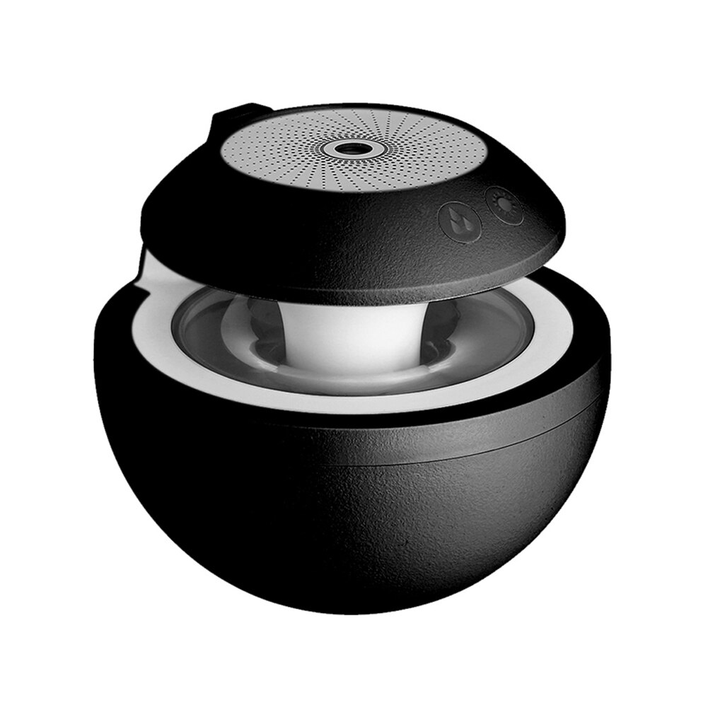 LED Humidifier Air Diffuser Purifier Backlight 6 in 1 USB ELF Night Light Shimmer Projection Humidifier Home Aroma: Black