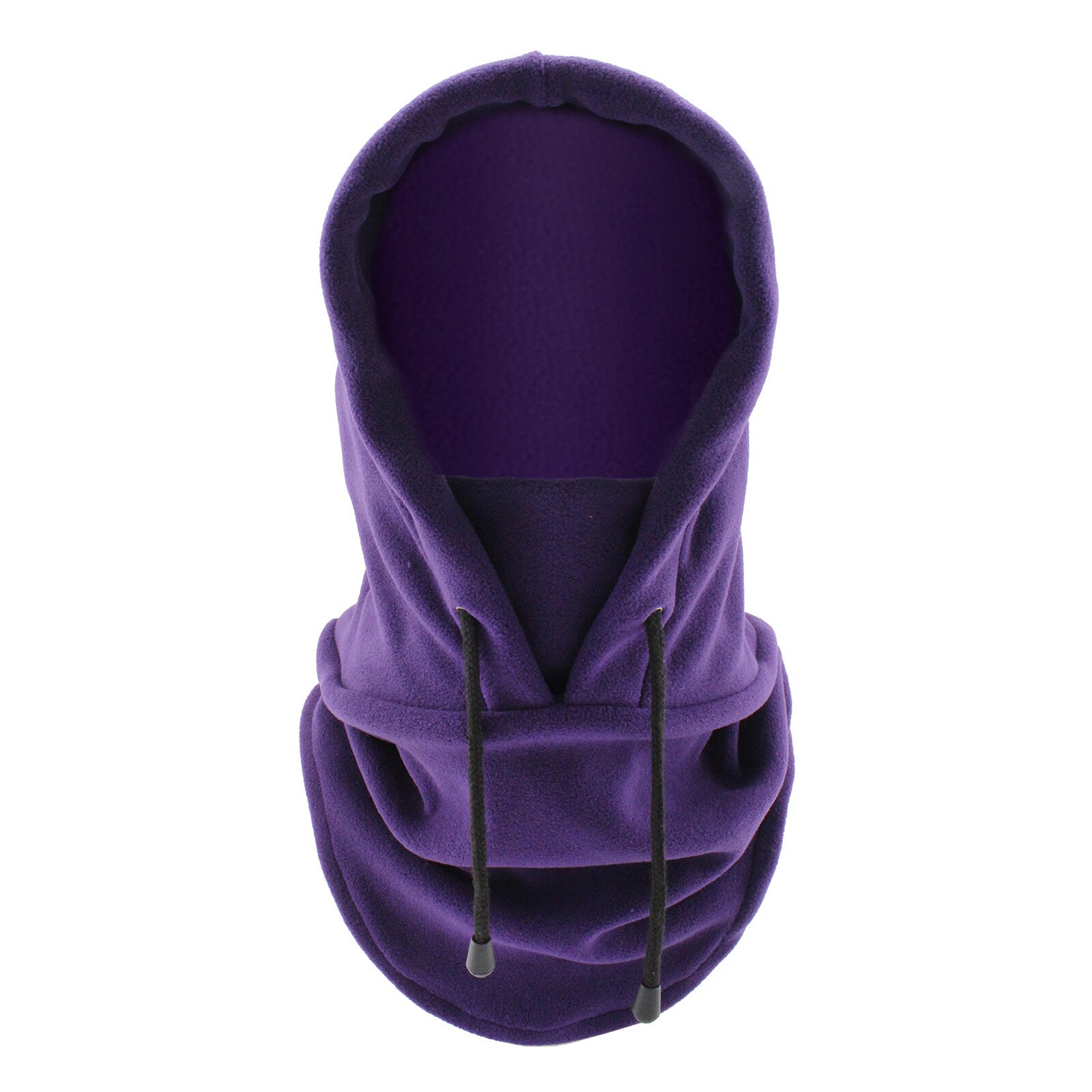 Full Face Mask Women Men Bomber Hats Motorcycle Windproof Ski Outdoor Winter Sport Scraf Hat Caps: Paars