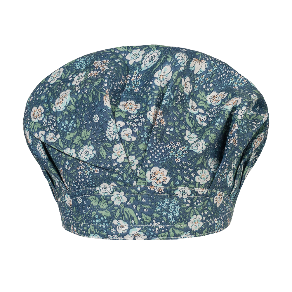 Dyr tegneserie blomsterprint elastisk scrubs hatte dyrebutik laboratorium spa arbejde hat skønhedssalon scrubs fluffy cap: Foto 32006
