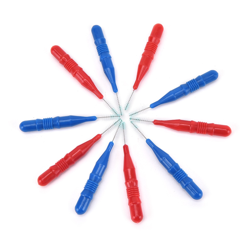 50pcs/lot Teeth Cleaning Hygiene Dental Soft Floss Sticks Tooth Flossing Head Plastic Interdental Brush Toothpick