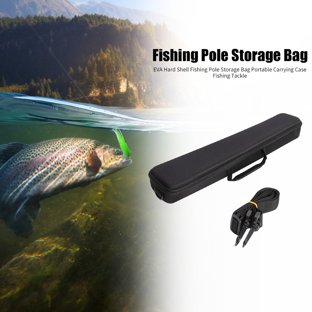 Utendørs fiskestang oppbevaringsveske, bæreveske, håndveske, bæreveske, fiskestang, dekselvesker, fiskeutstyr