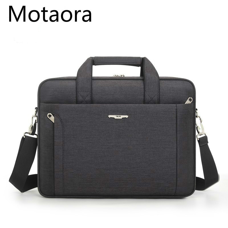 Heren aktetas voor 14.6 15.6 inch laptop waterdichte oxford heren zakelijke handtas dames messenger bag mannelijke notebook computer tassen