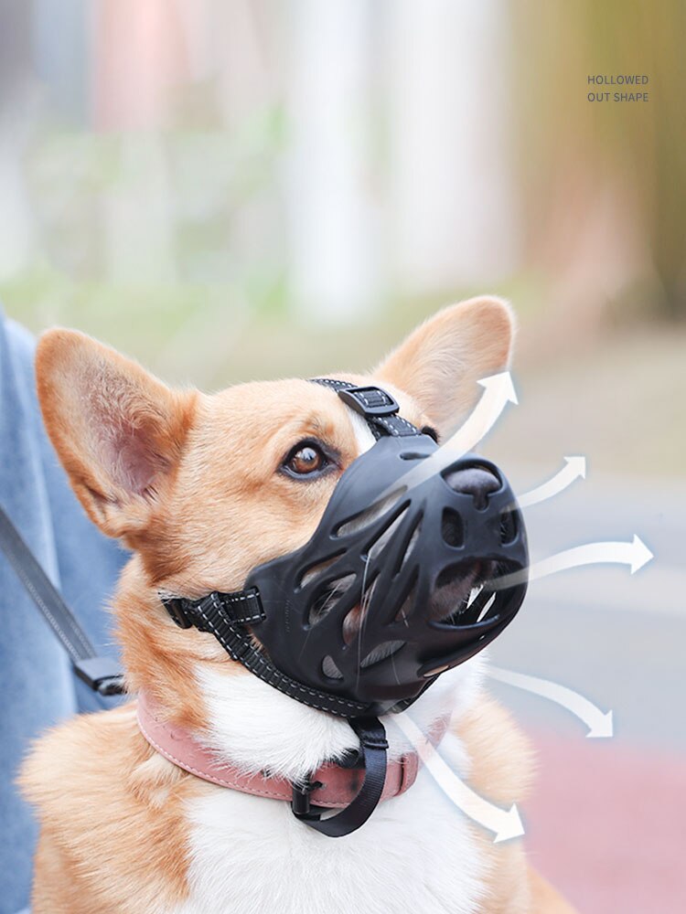 Hoopet Hond Muilkorf Anti-Bite Barking Eten Pick-Up Cover Gezicht Masker Kleine En Middelgrote Hond Snuit dierbenodigdheden