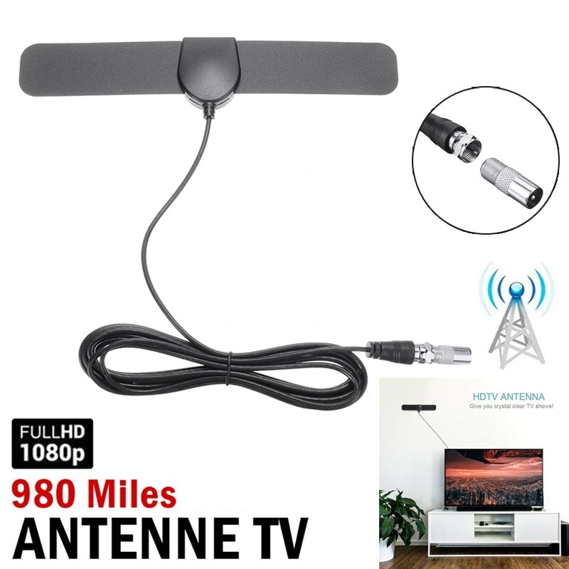 Modalità HD HDTV per interni con Antenna amplificatore 1080P HD amplificatore di amplificazione del segnale dell&#39;antenna TV digitale universale per interni 980 miglia