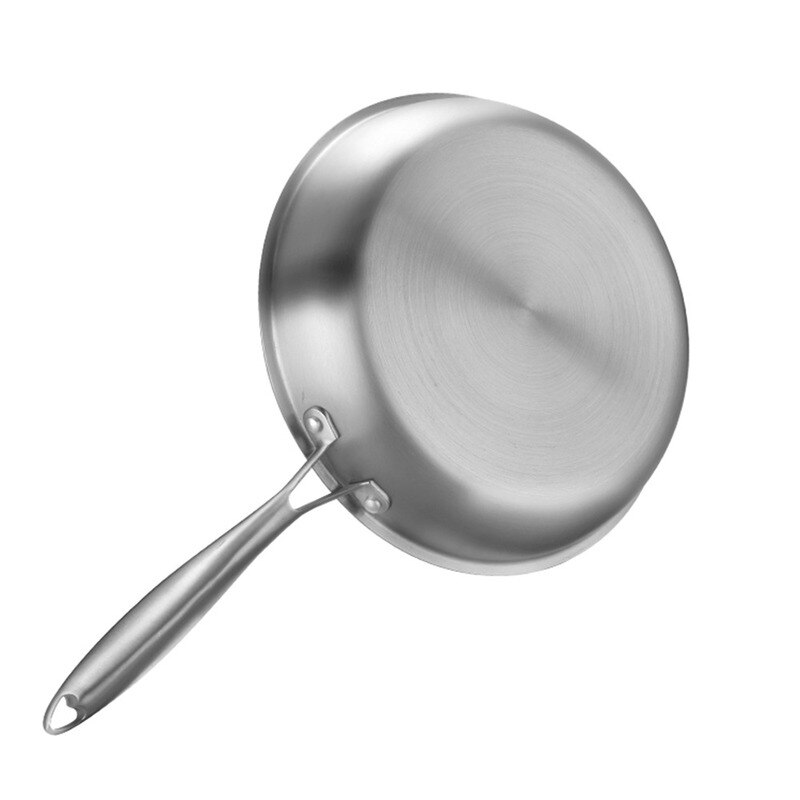 nierdzewny stal wok gruby plaster miodu Wykonany ręcznie smażenie patelnia nie-Stick nie rdzewieje gaz/wprowadzenie kuchenka patelnia kuchnia naczynia kuchenne