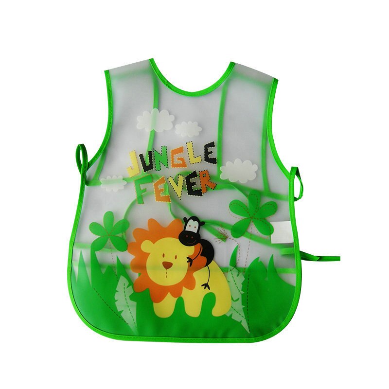 Baby Slabbertjes - EVA Plastic Waterdicht - Cartoon Print - Voeding Smock voor Peuters: 7