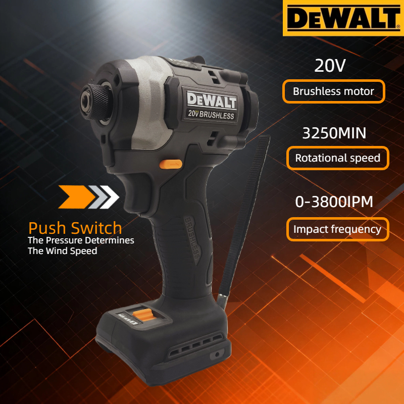 DEWALT DCF85M Impact Driver Electric Driver 20V Brushless Cordless 3800RPM screwdrivers High Torque tools Power Tools NO battery