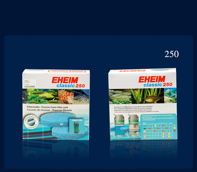 Eheim Klassieke Filter Vat Filter Katoen Wit Katoen Zwart Katoen Biochemische Katoen 250/350/600 Aquarium Accessoires: WHITE