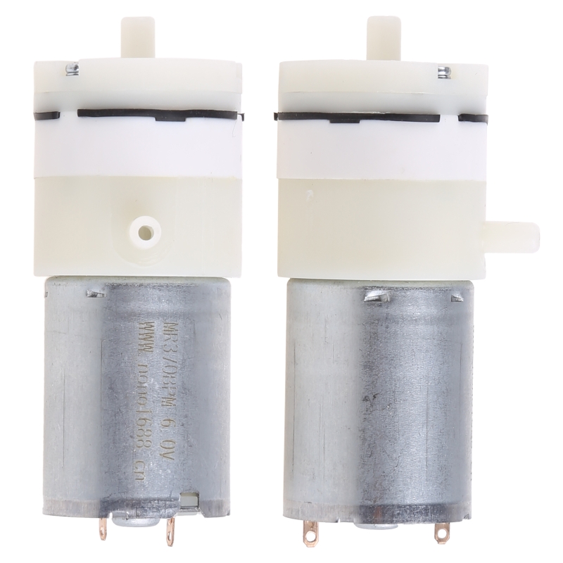 2Pcs DC 3V-6V 5V 370 Motor Micro Mini Air Pump Vacuum For Aquarium Tank Oxygen Pumps Random